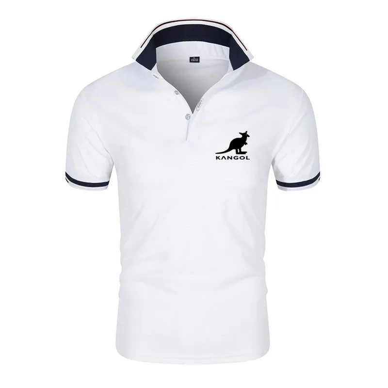 

2021 Fashion Men's Polo Shirt Brand Men's Lapel Polo Shirt Casual Breathable Men's T-shirt Top Summer Men's Polo Shirt