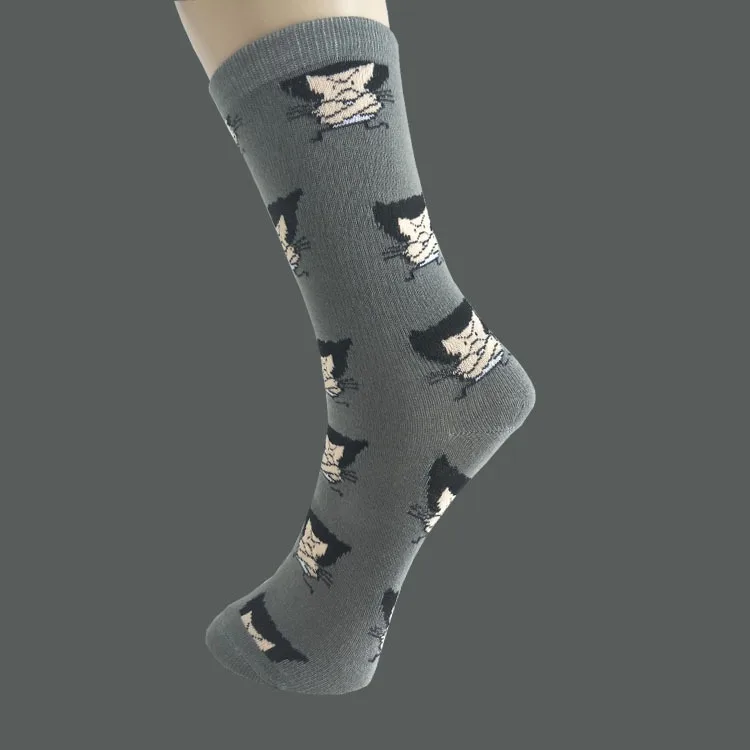 Творческие носки супергероев средней длины для студентов мужчин и женщин