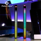 Музыкальное Звуковое управление звукосниматель ритм атмосферная Ночная лампа приложение управление ПК Компьютерная игра подсветка RGB Светодиодные полосы автомобильные огни