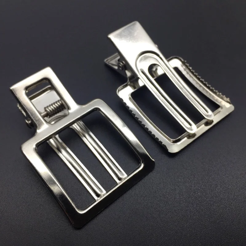 Заколки для волос с покрытием из белого к серебра 5 шт.|Ювелирная фурнитура и