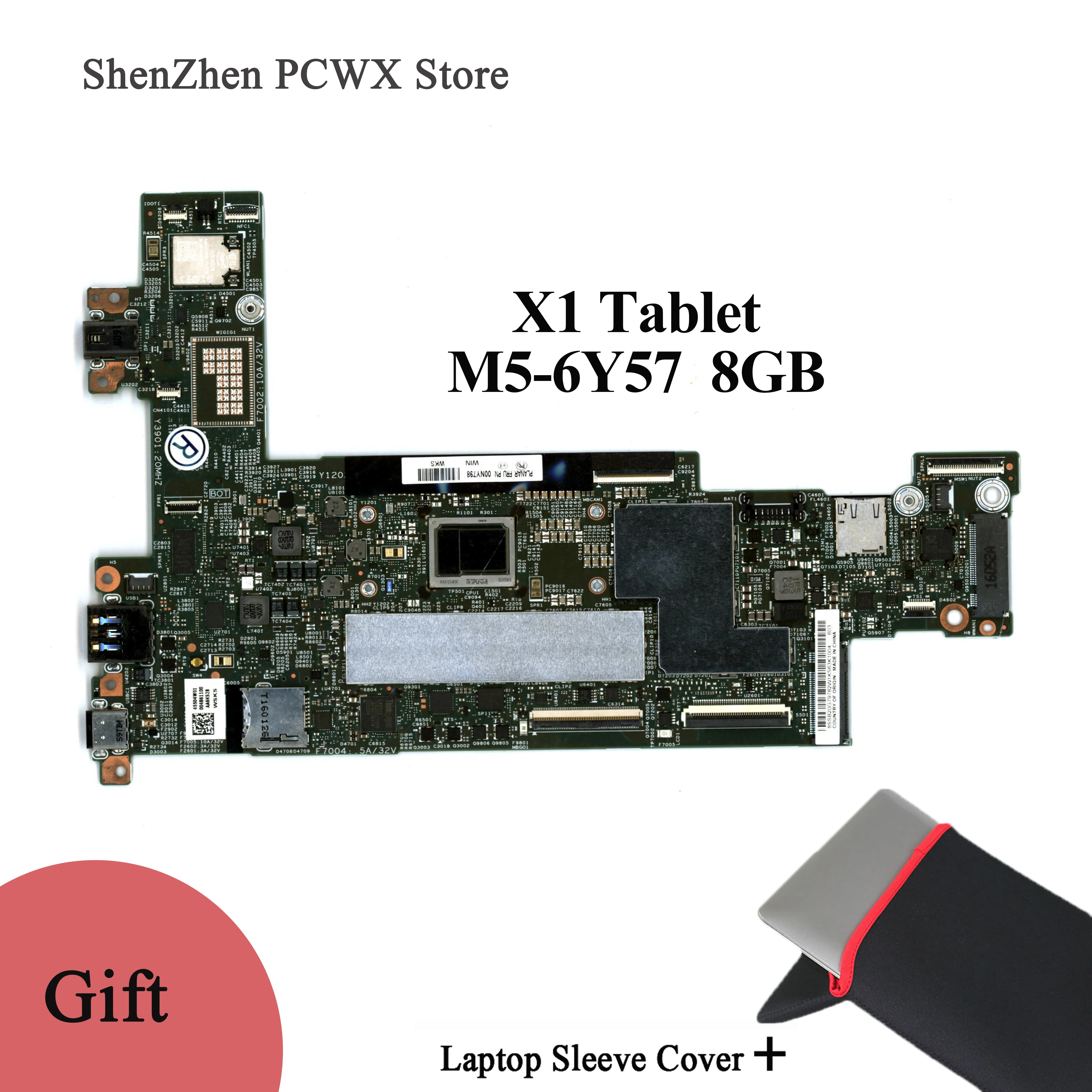 M5 6Y57 8GB RAM интегрированная графическая карта для планшета Lenovo ThinkPad X1 материнская