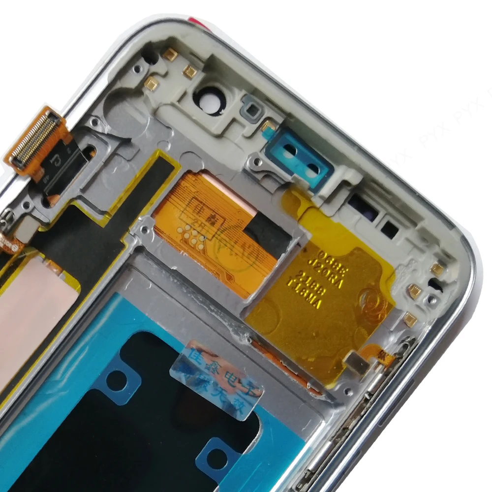 ЖК дисплей 100% дюймов с органическим светодиодом для SAMSUNG Galaxy S7 edge G935 G935F +