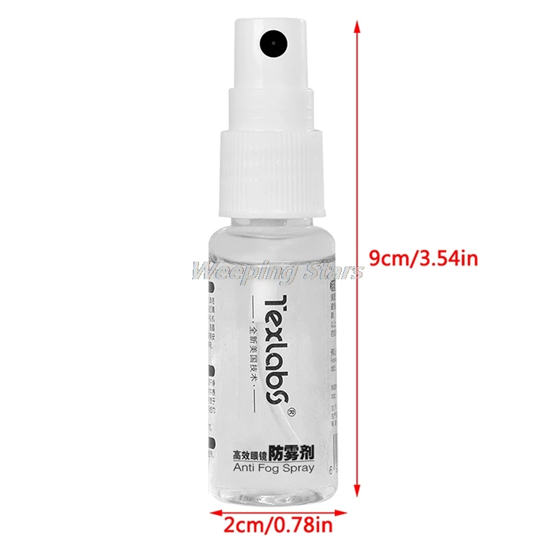 

2Pcs Swimming Anti-Fog Spray Goggles Professional Anti-Fogging Agent Defogger