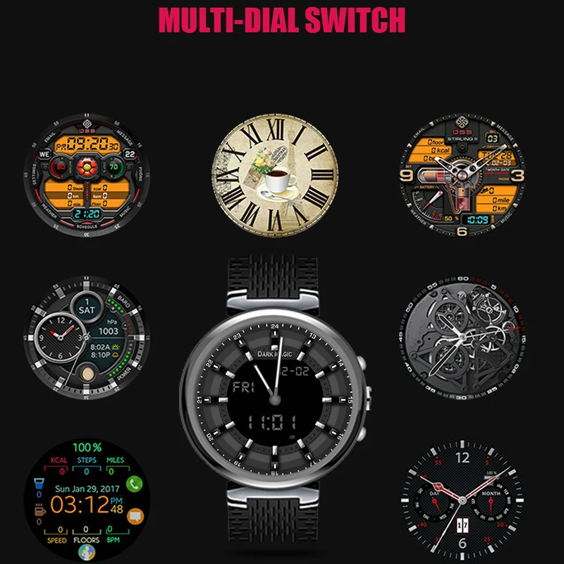 2020 gps Smartwatch трекер сна для сердечного ритма Смарт часы ультра тонкий WiFi Bluetooth HD