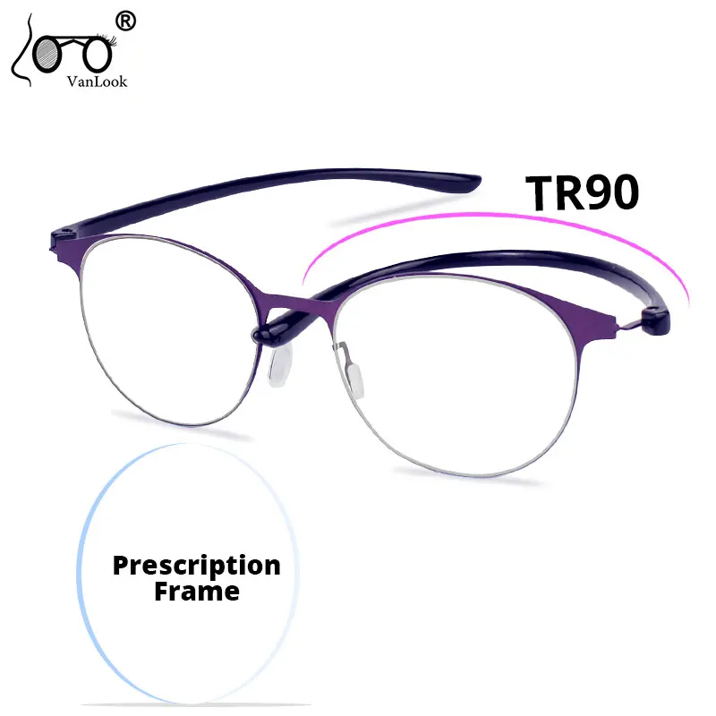 

Myopia Prescription Glasses Women Progressive Multifocal Reading Spectacle Frames For Men Anti Blue Ray Lens Photochromic Lens