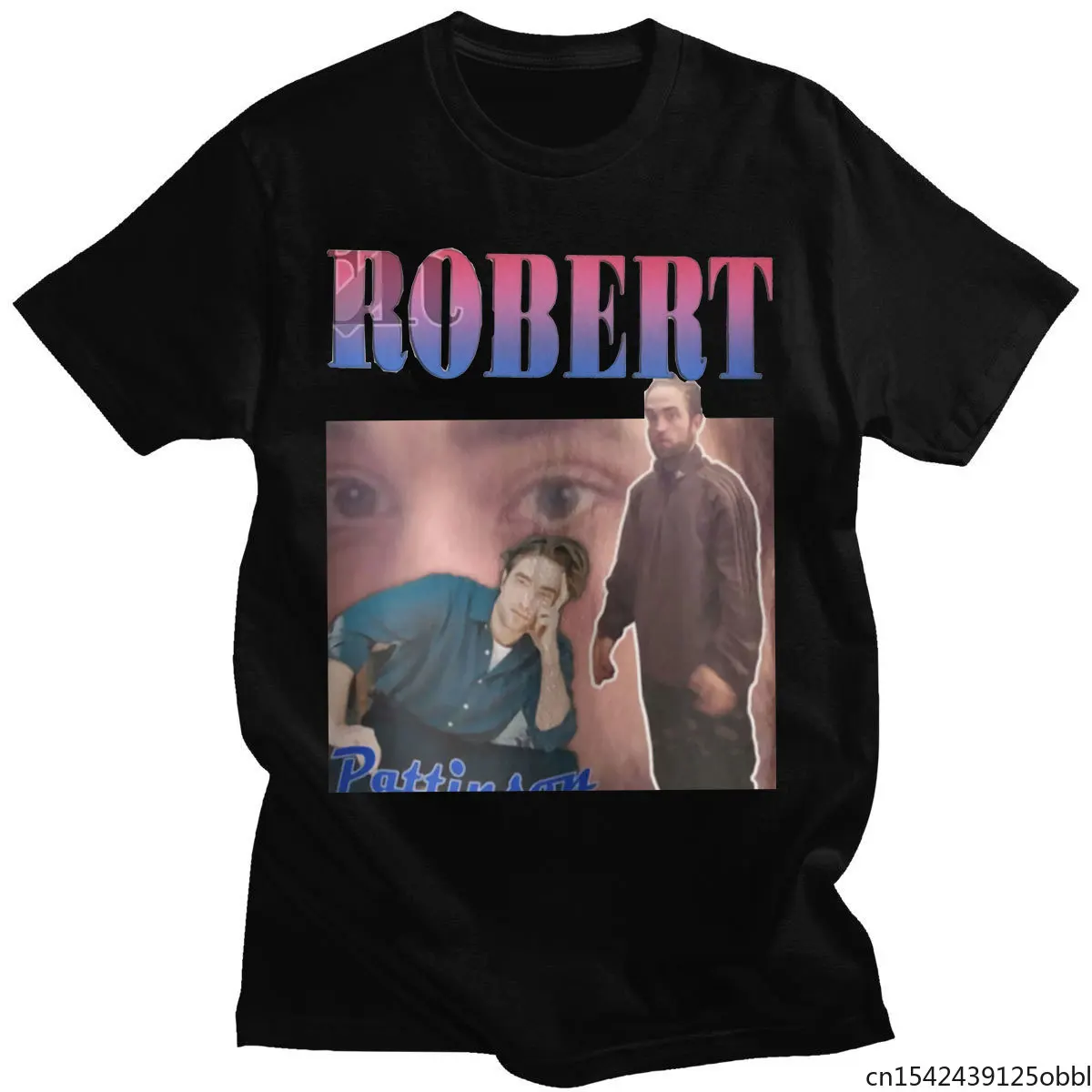

Robert Pattinson Standing T Shirt For Men Funny Harajuku Summer Rob Short Sleeved Fashion