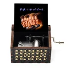 Оптовая продажа 2022, деревянная музыкальная шкатулка My Heart Will Go On Jurassic Park FRIENDS, подарки на день рождения, рождественский подарок, подарок на день Святого Валентина