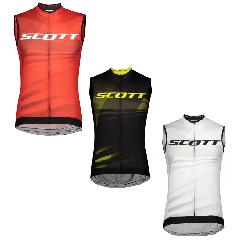 

Scott Men Cycling Jersey Summer Cycle Vest Sleeveless Bicycle Wear Clothes Maillot MTB Road Bike Tops Racing Gilet Ropa Ciclismo
