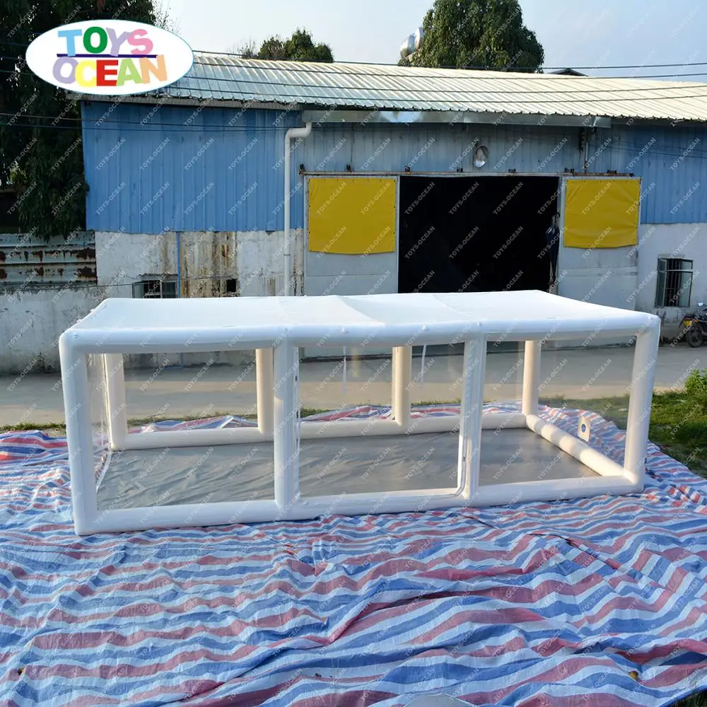 Прозрачный надувной автомобиль покрытие для гаража хранения пузырь