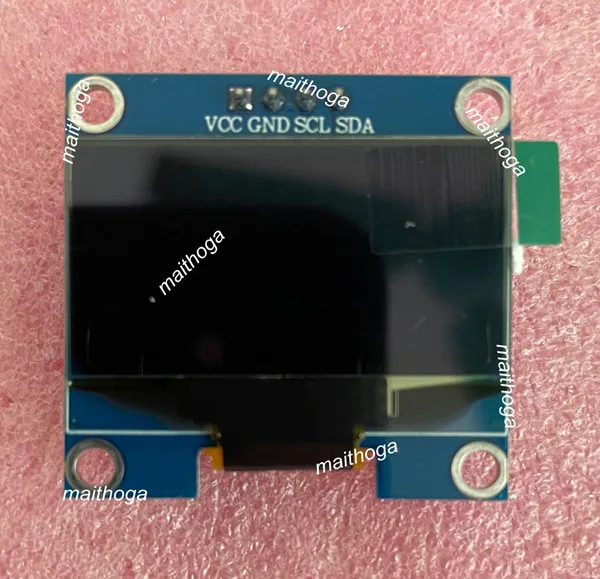 1 3 дюймовый 4PIN белый OLED-экран SSD1306 Драйвер IC 128*64 IIC интерфейс (Ver. B) | Электронные