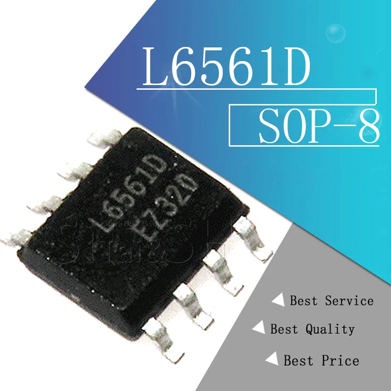 5 шт./лот L6561D SOP8 L6561 SOP L6561DTR SMD 8 L6561D013TR|Интегральные схемы| |