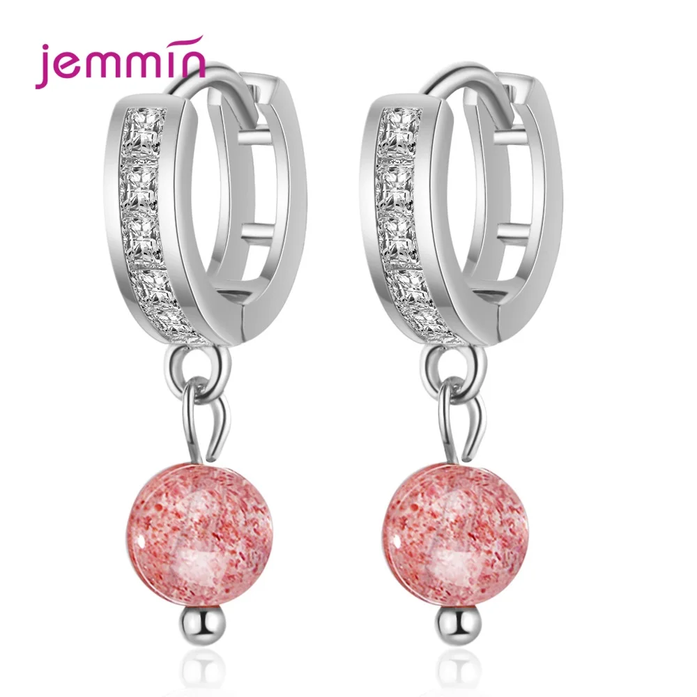 

Новинка, сверкающие серьги, подлинные серьги из серебра 925 пробы в Корейском стиле для женщин и девушек, ювелирные аксессуары