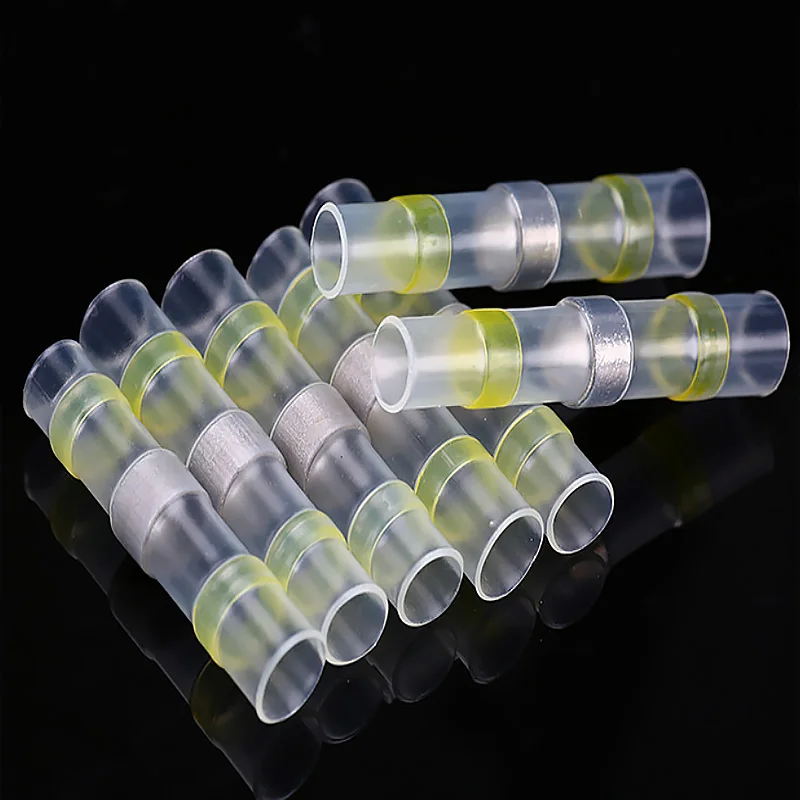 50 шт. быстрая терм усадочная припоя рукав провода соединителя практичный