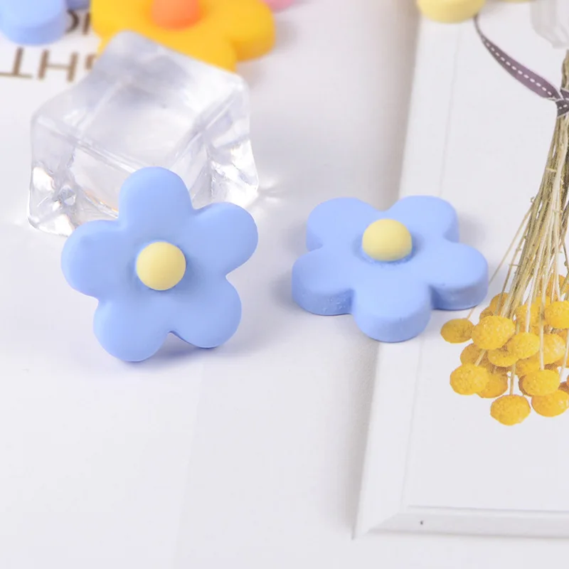 2 шт. смоляные матовые цветы Lizun супер светильник глина поставки слаймов