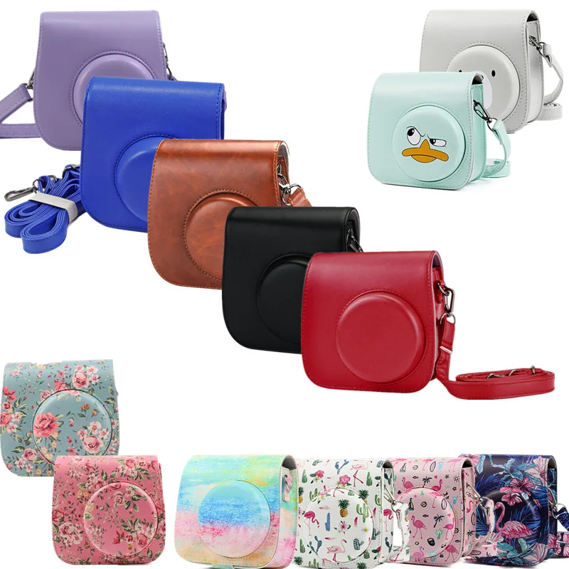 Мини камера CasShoulder ремень для Instax Mini 9 8 + мгновенная пленка se сумка PU Fujifilm кожаный