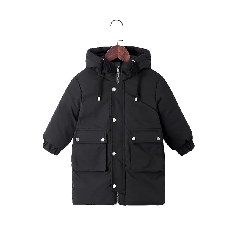 

2020 Autumn and Winter New Children 's Down Jacket Mid-Length Thickened Warm Coat for Boys and Girls
