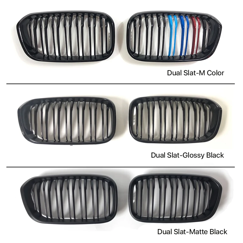 Передний центральный двойной планка Kindey дизайнерский стильный гриль для BMW 1