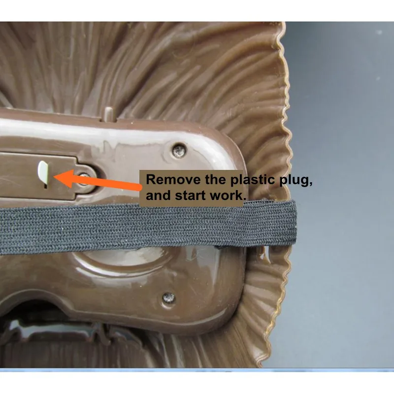 Игрушка для мальчиков светящаяся маска из мультфильма Чубакка детский