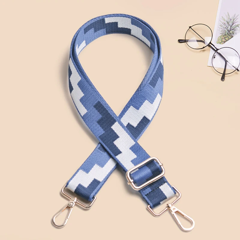 Ellovado Panelled Bag Gift Women Shoulder Bag  Bags Belt Adjustable Wide Strap Bag Part Accessories Female Crossbody Bag Strap