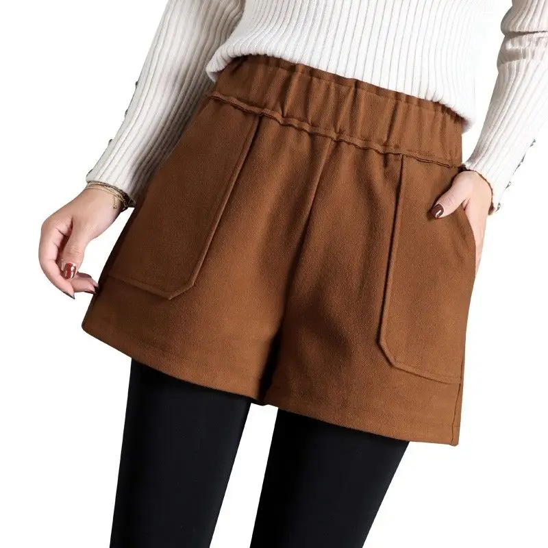 

Women's Leggings Fleece Thicken Fake Two-Piece Pantskirt One-Piece 2021 Fall Winter Foot Stepping Slimming Warm High Rise