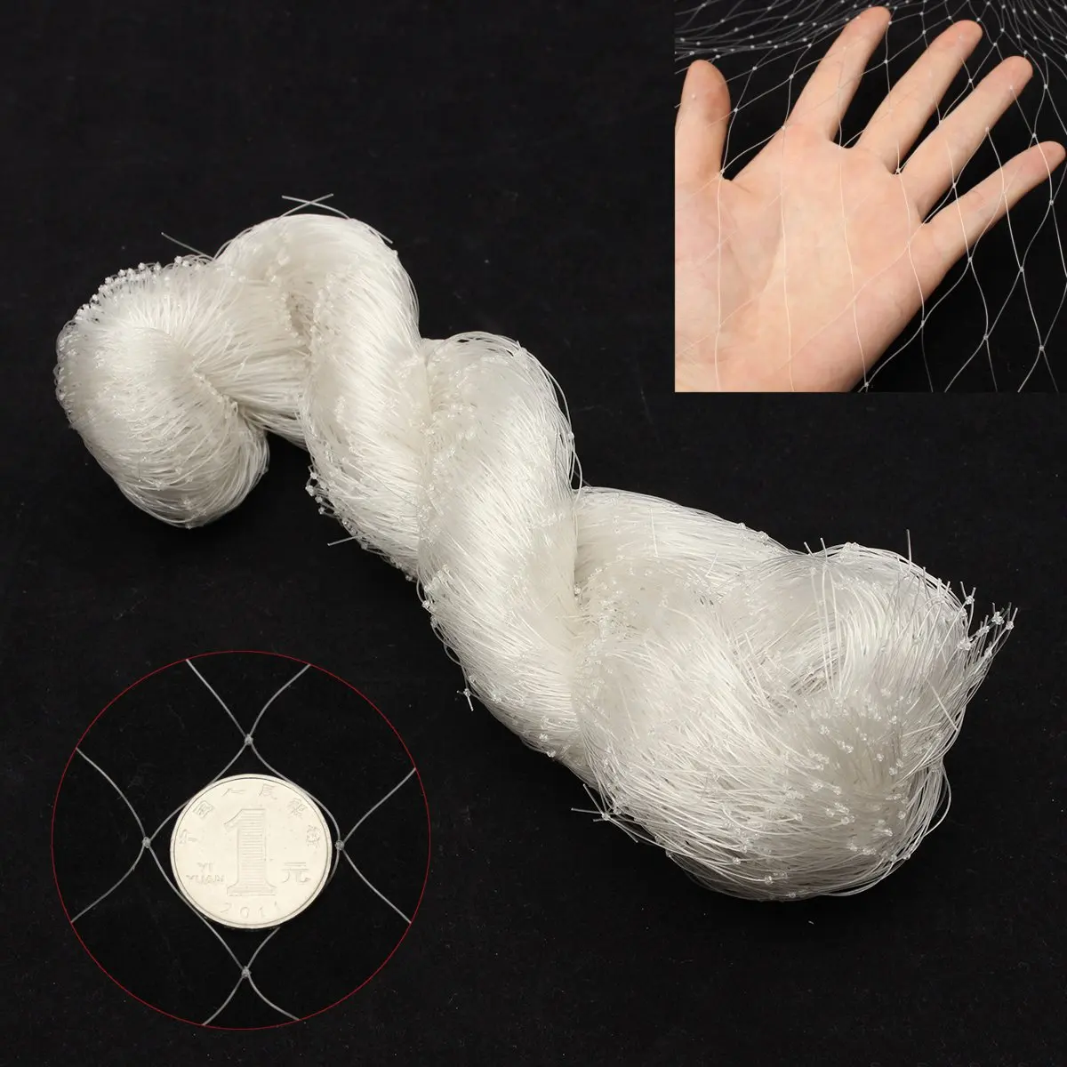 

Nylon Bird Fish Net Bird Mesh Netting Reusable Lasting Garden Farm Fruit Plant Tree Care Protection Tools
