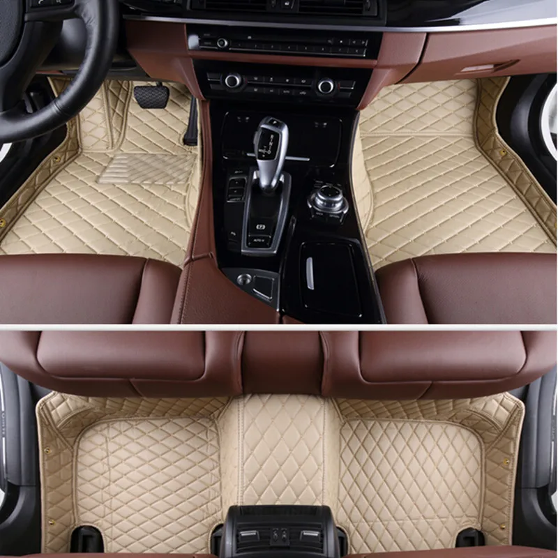 

High quality rugs! Custom special car floor mats for Audi A4 Allroad B8 2015-2008 waterproof durable carpets for A4 Allroad 2012
