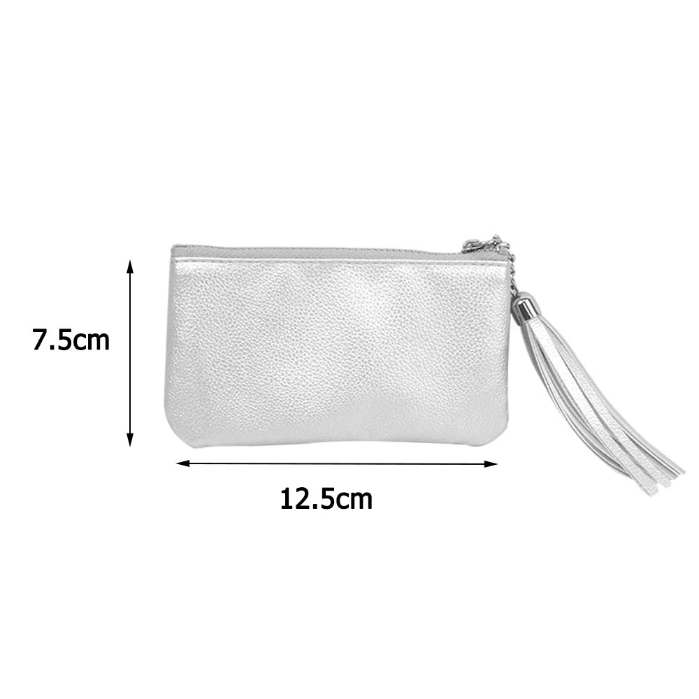 Заводская цена популярный держатель для карт из искусственной кожи Серебряный