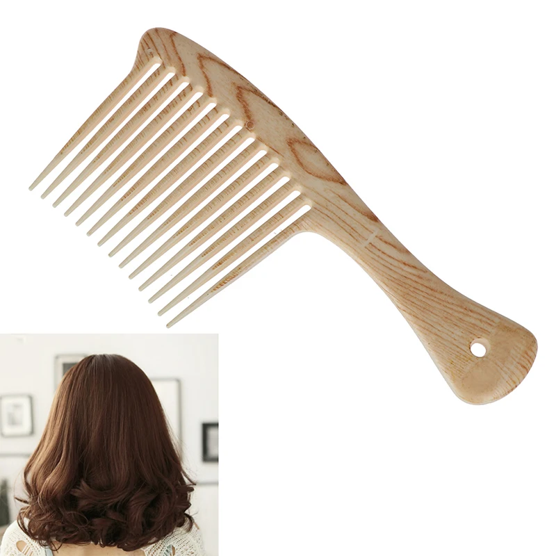 

Brand Large Wide Tooth Comb Hair Detangling Hairdressing Rake Comb Suitable For Hair Styling Tool For Salon Home Use
