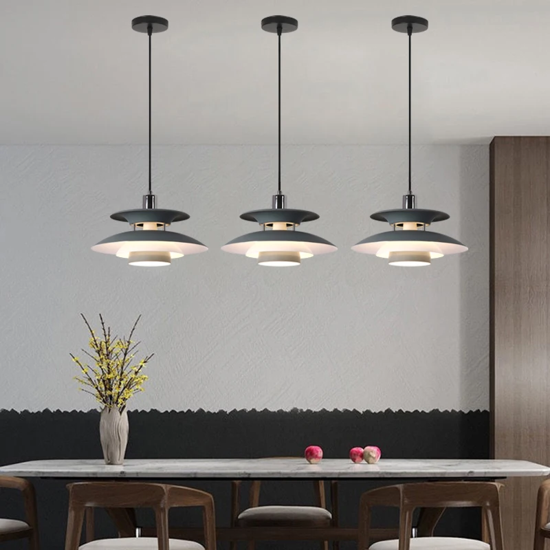 Nordic Modern Design PH E27 подвесные светильники обеденный стол кухня спальня коридор