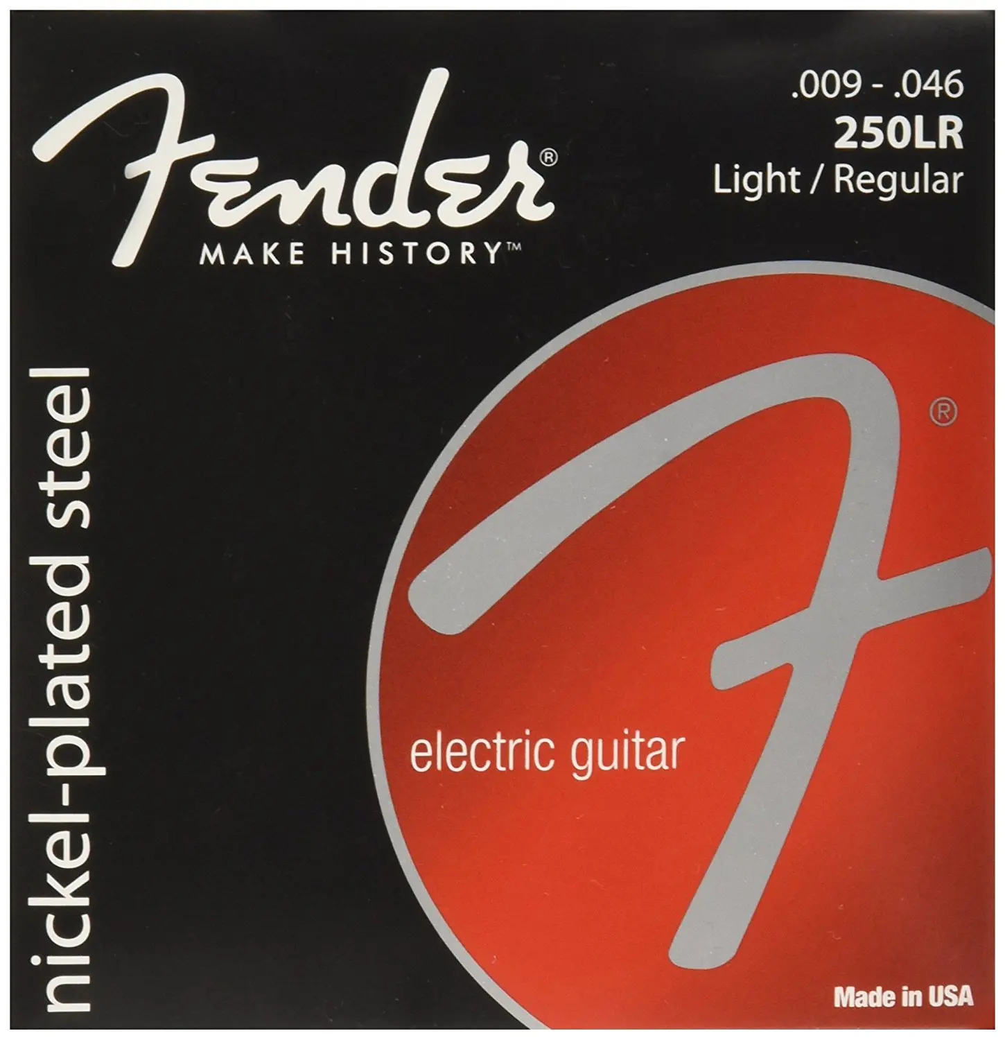Fender Super 250 s никелированные стальные гитарные струны, все 8 моделей, 250XS 250L 250LR 250R 250RH 250M 250H 250JM