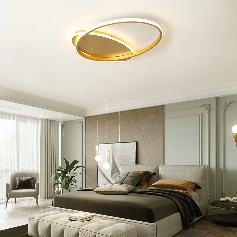 

Nordic Ceiling Light Bedroom Living Dining Room Luminaires Lamp Aisle 110V 220V Fashion Lighting Fixture Indoor Simple Decor