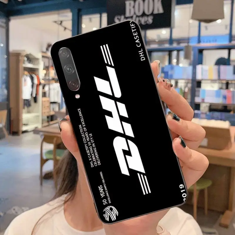 DHL Express чехол для телефона из мягкого силикона и ТПУ с этикеткой 50-го юбилейного