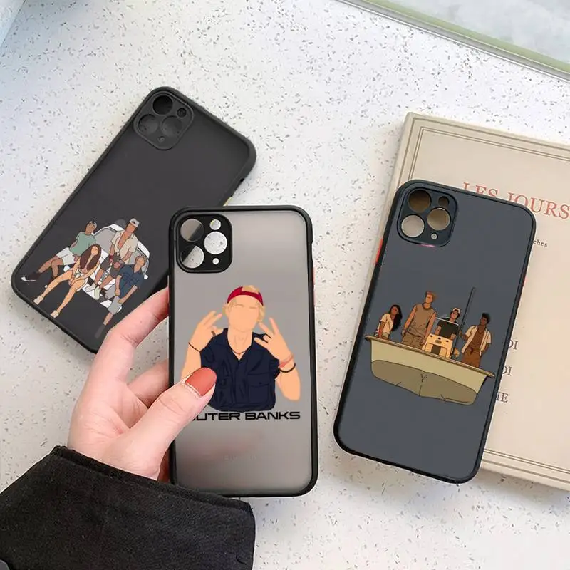 

Outer Banks - Livin' the Pogue Life Phone Case For iPhone 12 11 Mini Pro XR XS Max 7 8 Plus X Matte transparent cover