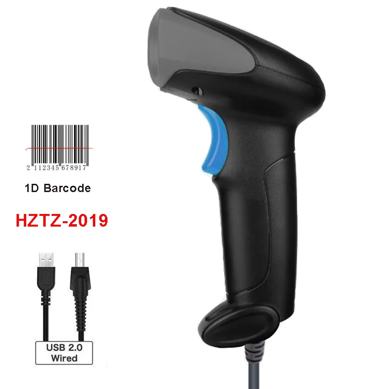 

H1W Wireless 2D Barcode Scanner And H2WB Bluetooth 1D/2D QR Bar Code Reader Support Mobile Phone iPad Handheld Reader
