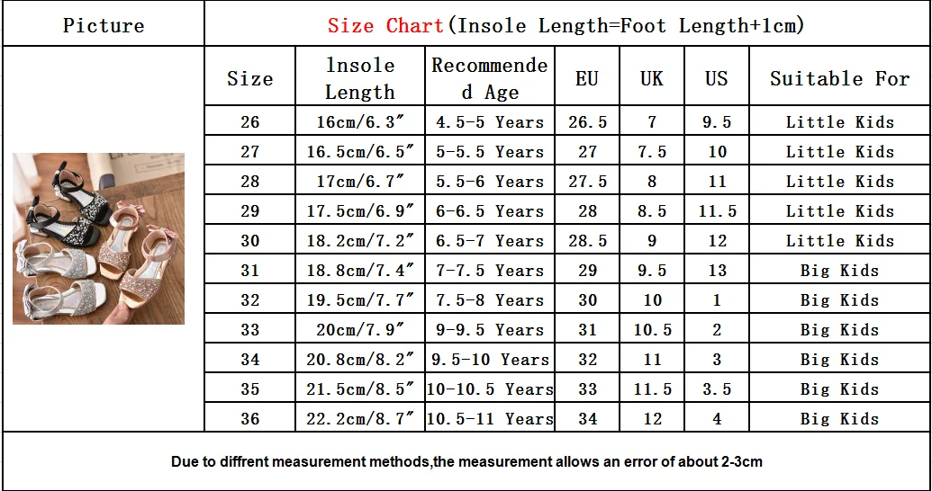 

Girls Shoes 2020 New Summer Kids Footwear Fashion Bow Sequined Single Shoes Children Elegant Sandals Cute Flat Shoes Size 26-36