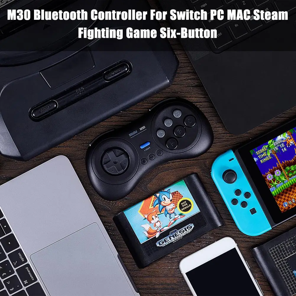8bitdo M30 Беспроводной Bluetooth игровой контроллер для коммутатора ПК MAC паровой 6-кнопочная геймпад Для nintendo переключатель PC MAC Пара игры