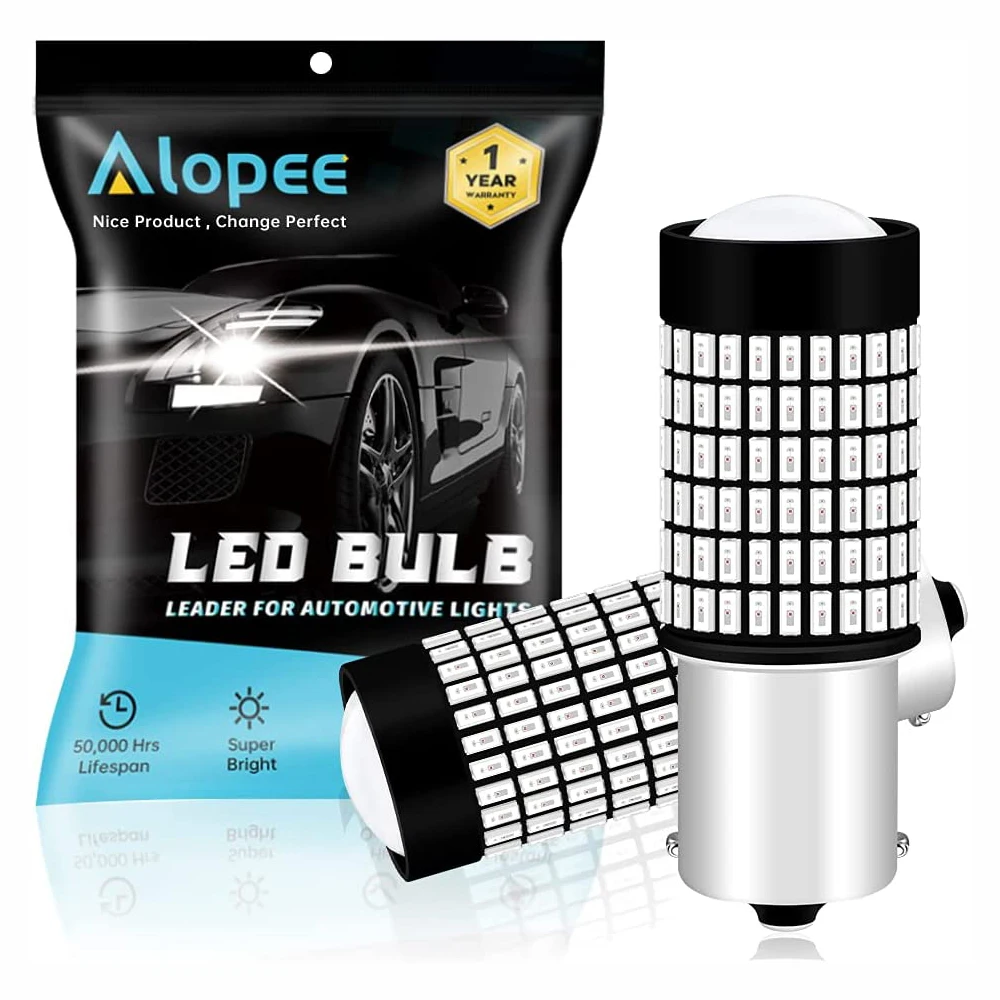 2 шт./упаковка автомобисветодиодный светодиодные лампы 1156 BA15S P21W 3014 144 SMD |