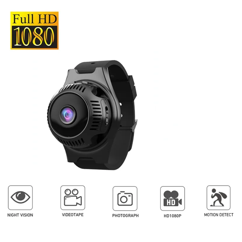 

HD 4K 1080P беспроводная Wi-Fi IP-камера инфракрасное ночное видение датчик движения широкоугольная 160 градусов носимая камера