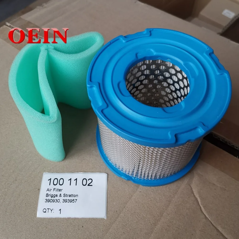

2 Pack Air Filter Briggs & Stratton 390930, 393957 John Deere M96098, PT9334