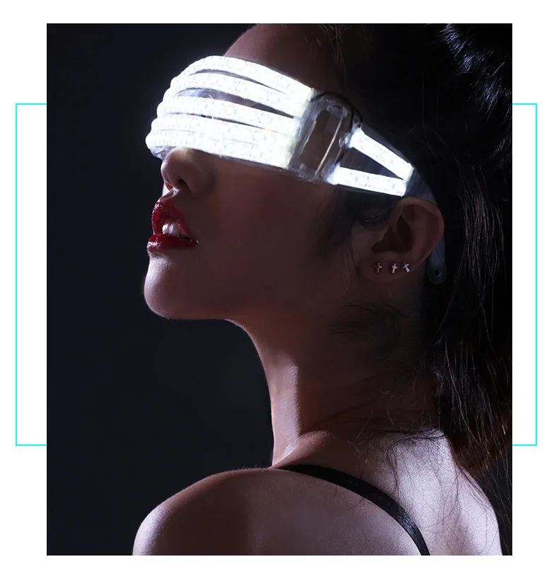 Новинка оборудование для дискотеки светодиодные светящиеся очки дисплея с