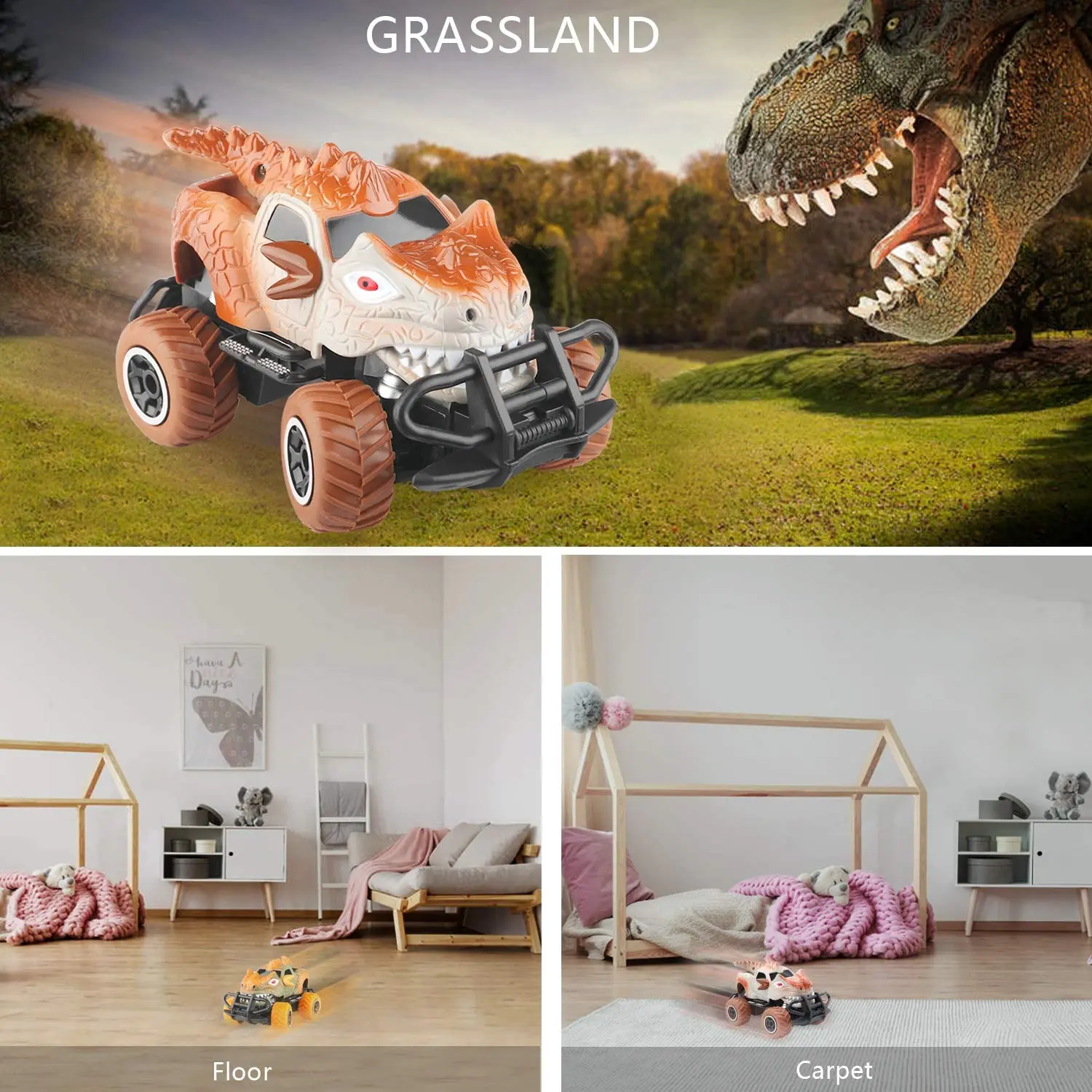 Автомобиль динозавр с дистанционным управлением для мальчиков игрушки модель