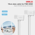 Для FIMI X8SE 2020 X8 SE пульт дистанционного управления 15 см подключенная к данным Кабельная линия провода к мобильный телефон планшет Тип-CMicro USB разъем