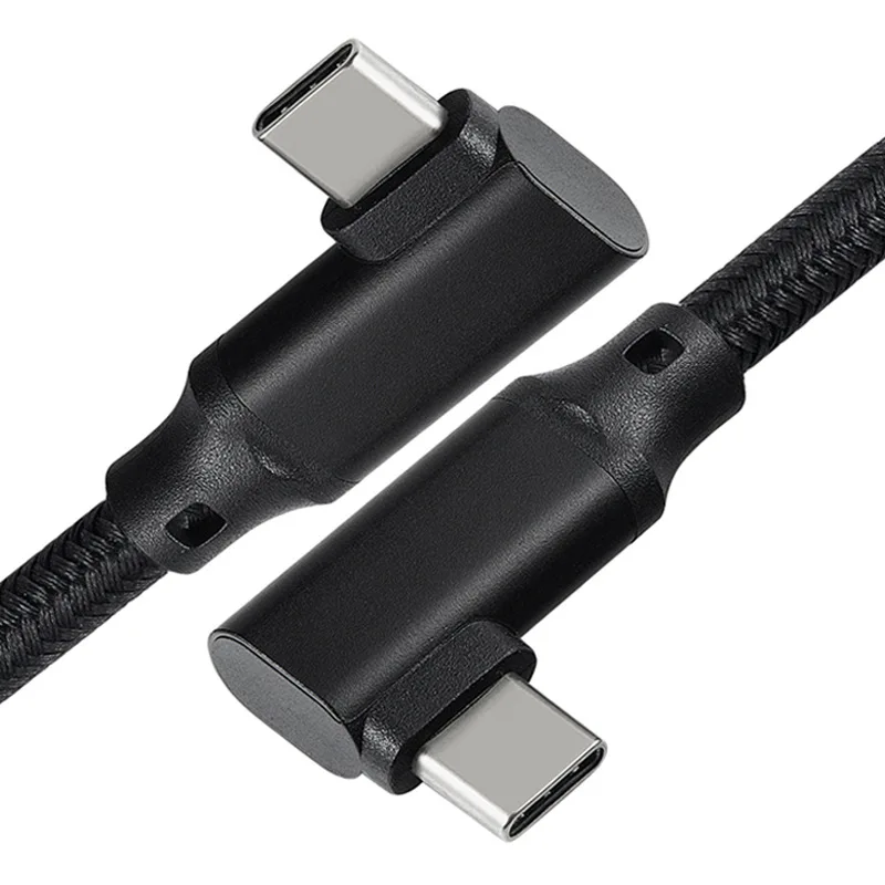USB-кабель с разъемом типа C 100 Вт 90 градусов 10 Гбит/с | Электроника