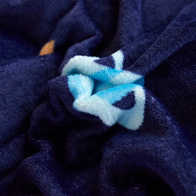 1 шт. зимний фланелевый флисовый двухслойный пододеяльник один домашний текстиль