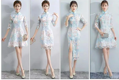 Синяя Высококачественная Цветочная вышитая ткань сетчатая кружевная с