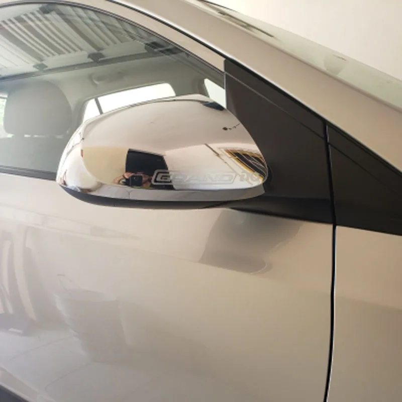 Для hyundai i10 i 10 штук i10X пластик хром боковые заднего вида зеркало заднего вида Накладка аксессуары