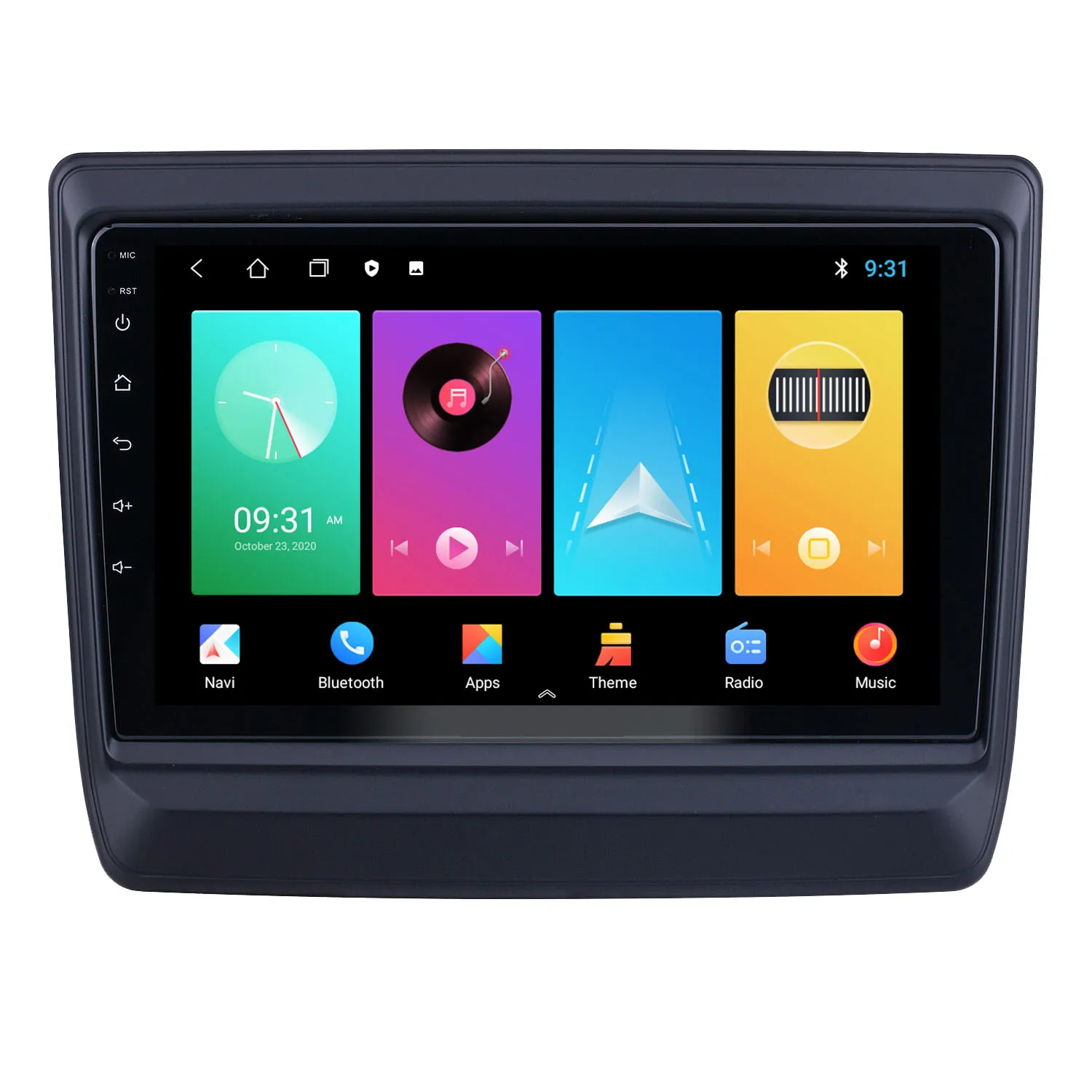 

2 Din Car Radio For Isuzu DMAX 2020 Android 8.1 GPS WIFI Navigation Multimedia Player Head Unit With Frame