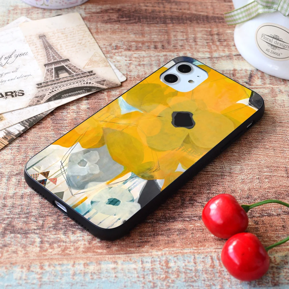 

For iPhone The Vivid Now Soft TPU Border Apple iPhone Case