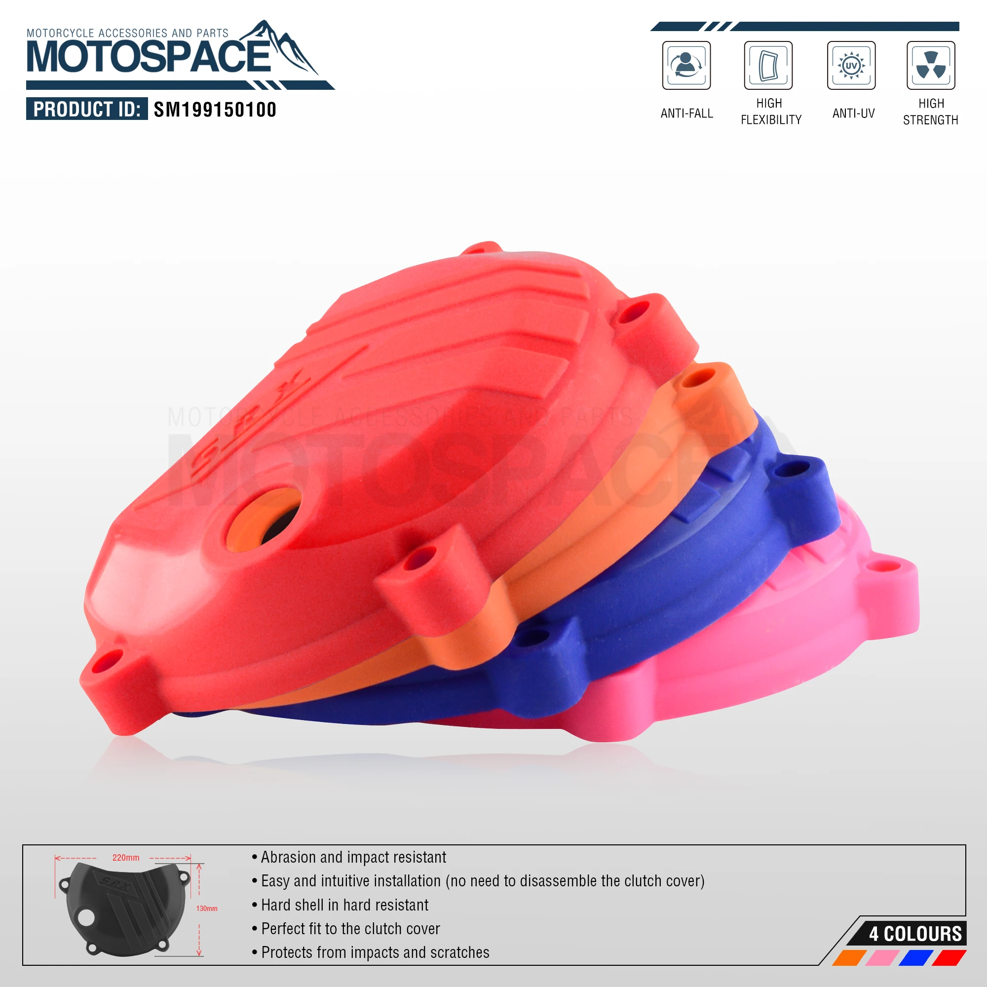 

Spacemotors Engine Clutch Side Cover Guard Protector Protection For NC250 250cc KAYO T6 K6 BSE J5 RX3 ZS250GY-3 4 Valves Parts