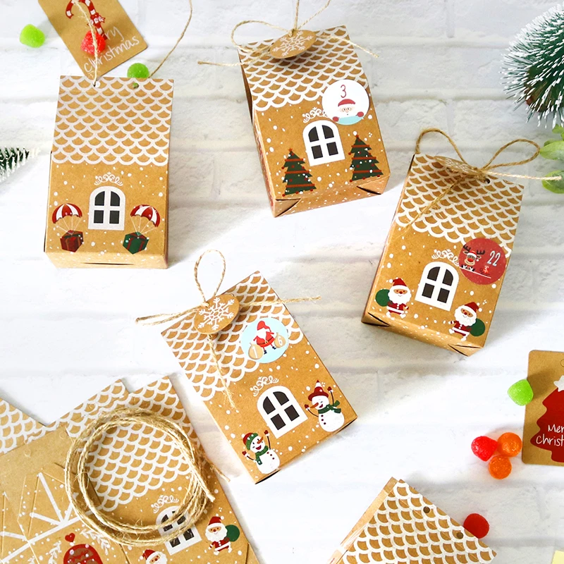 Christmas Candy Box Birthday Party Sloth Treat Box With Gift Tag New Year Holiday Favor Box